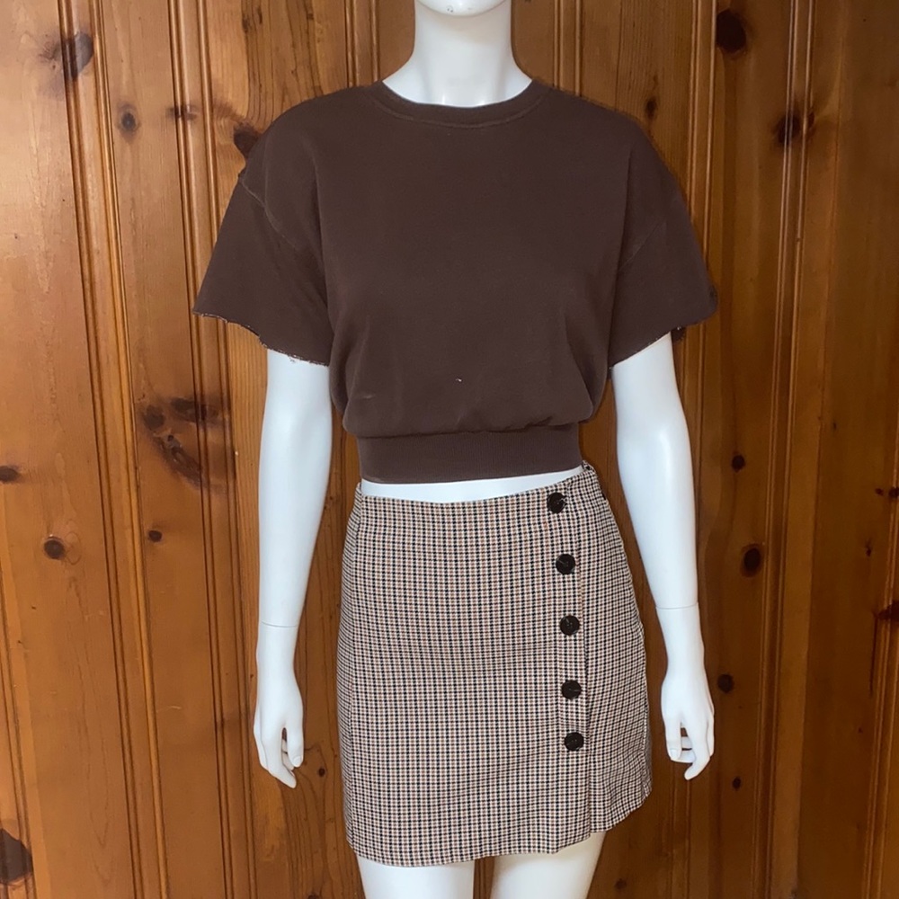 Lined above the knee skirt